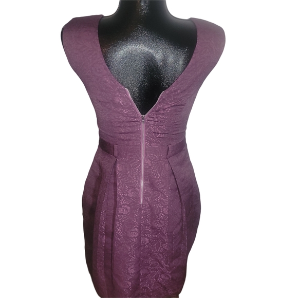 Ricki's Plum Colored Sleeveless Dress 0 - Picture 6 of 7